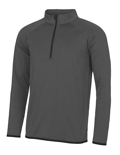 Men's Cool 1/2 Zip Sweat — besticken oder bedrucken lassen