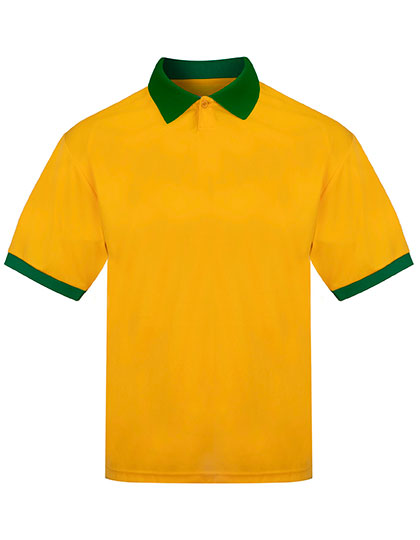 Just Cool Retro Sports Jersey in Yellow