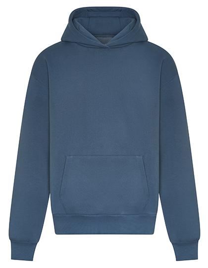 Just Hoods Signature Heavyweight Hoodie in Airforce Blue