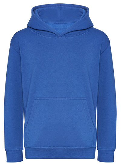 Just Hoods Kids' Organic Hoodie in Royal Blue