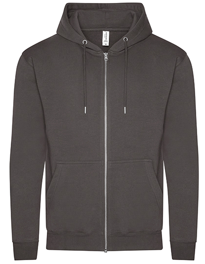 Just Hoods Organic Zoodie in Charcoal (Heather)