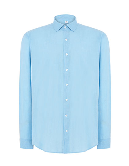 JHK Camisa Tulum Shirt in Sky