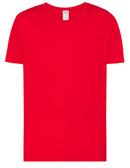 JHK Urban V-Neck in Red