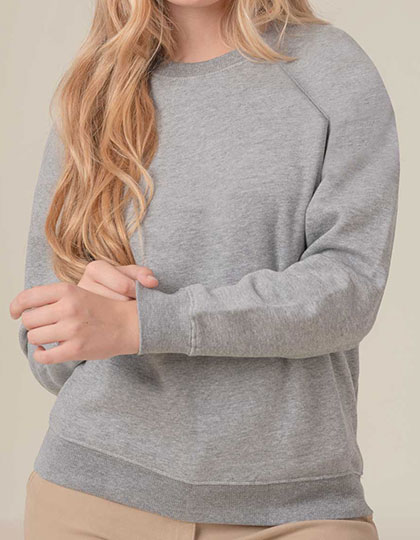 JHK Unisex Classic Sweat Everest in Grey Melange