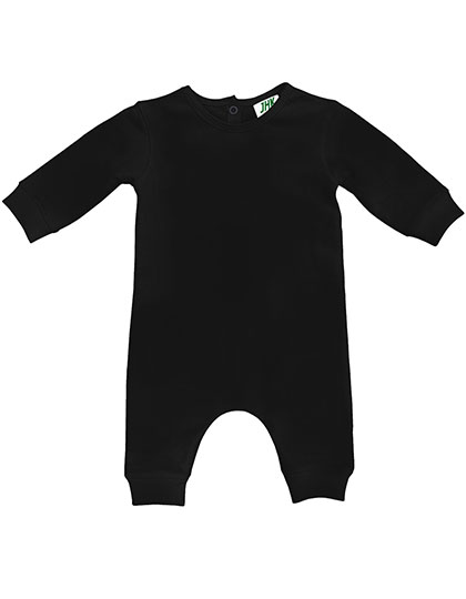 JHK Baby Playsuit Long Sleeve in Black