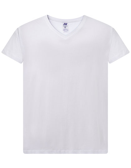 JHK Ladies' Curves T-Shirt V-Neck