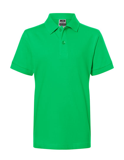 James & Nicholson Junior Classic Polo in Fern Green