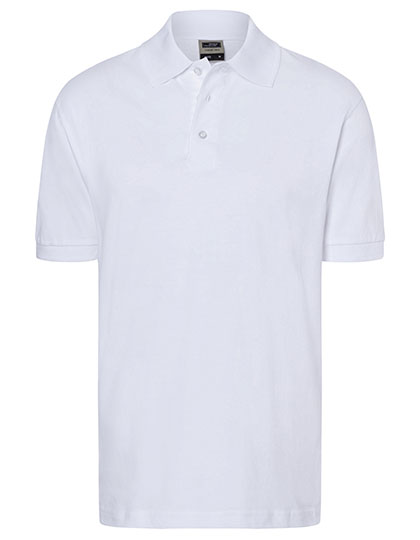 James & Nicholson Classic Polo in White