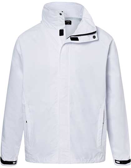 James & Nicholson Men's Outer Jacket in White