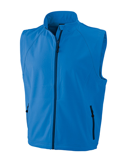 James & Nicholson Men's Softshell Vest