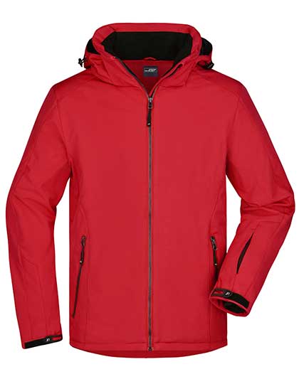 James & Nicholson Men's Wintersport Jacket in Red