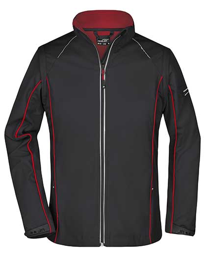 James & Nicholson Ladies' Zip-Off Softshell Jacket