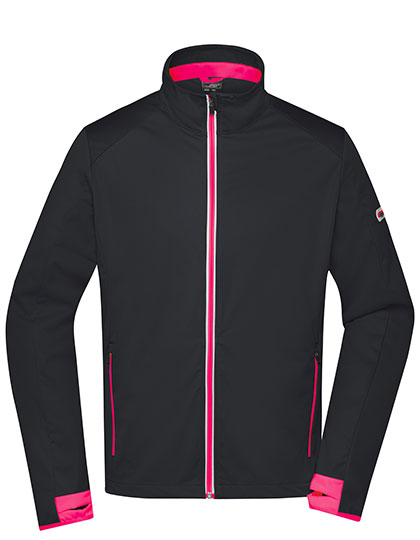 James & Nicholson Men's Sports Softshell Jacket