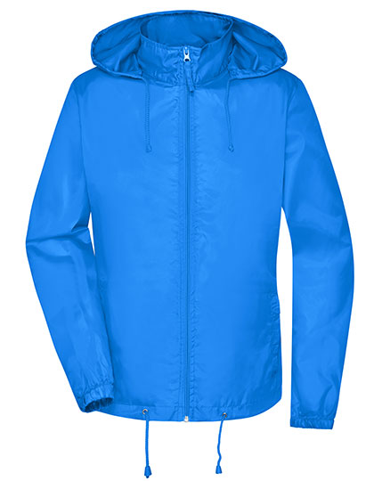James & Nicholson Ladies' Promo Jacket in Bright Blue