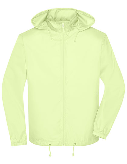 James & Nicholson Men's Promo Jacket in Bright Yellow