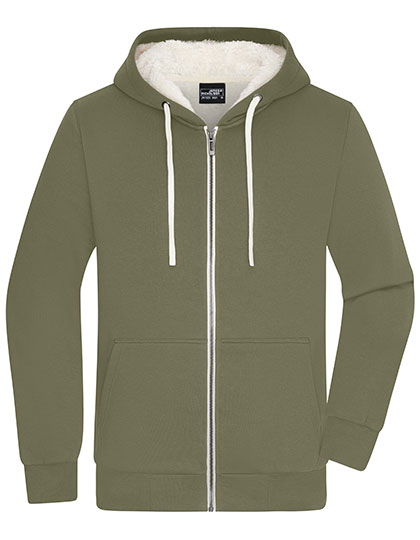 James & Nicholson Men's Doubleface Jacket in Olive