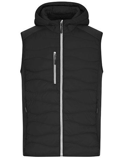 James & Nicholson Men's Hybrid Vest