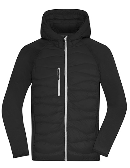 Men's Hybrid Jacket — besticken oder bedrucken lassen