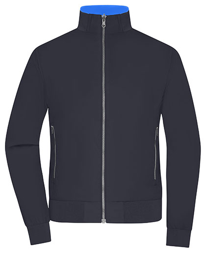 James & Nicholson Ladies' Reversible Blouson in Navy