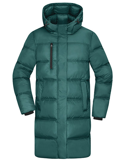James & Nicholson Ladies' Winter Short Coat in Smoky Green