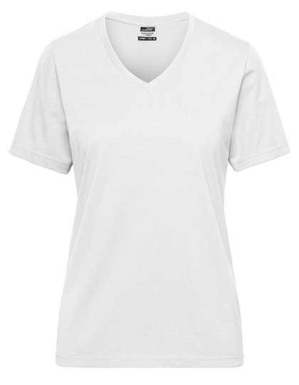 Ladies' Bio Workwear T-Shirt — besticken oder bedrucken lassen