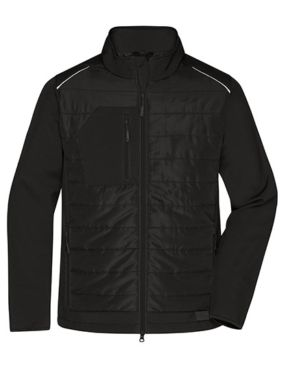 Men's Hybrid Jacket — besticken oder bedrucken lassen