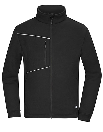 Fleece Jacket - Corduroy Look — besticken oder bedrucken lassen