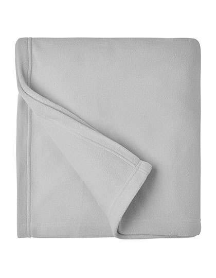 James & Nicholson Fleece Blanket XXL in Silver (Solid)