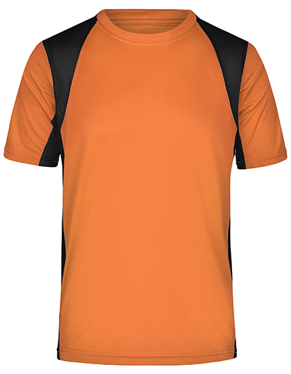 James & Nicholson Men's Running-T in Orange