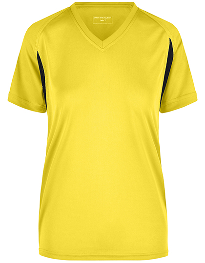 James & Nicholson Ladies' Running-T in Yellow
