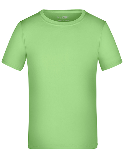 James & Nicholson Junior Active-T in Lime Green