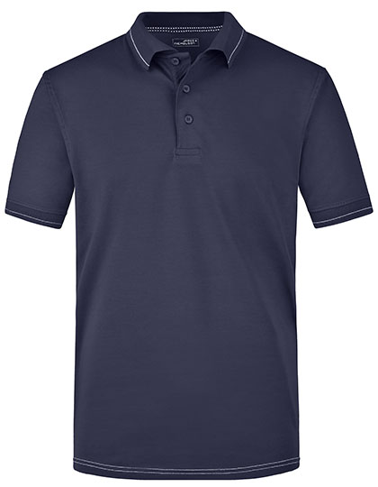 Men's Elastic Polo – 95% Baumwolle / 5% Elasthan
