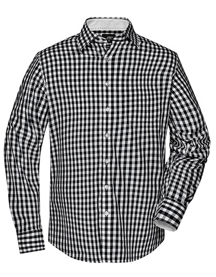James & Nicholson Men's Checked Shirt