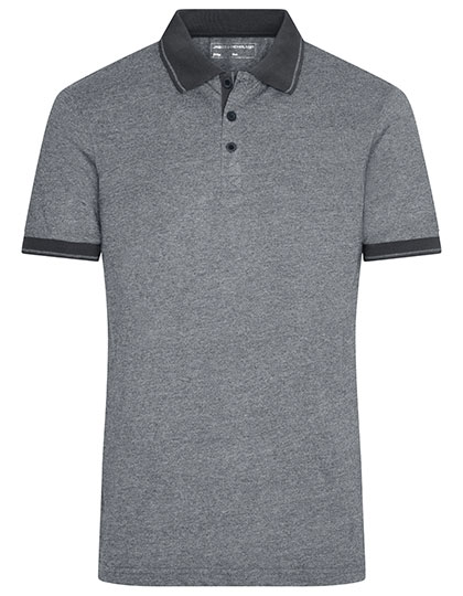 James & Nicholson Men's Heather Polo