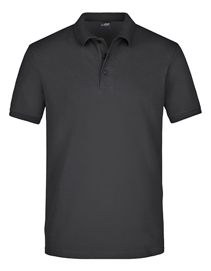 Men's Elastic Polo Piqué — besticken oder bedrucken lassen