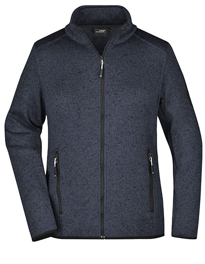James & Nicholson Ladies' Knitted Fleece Jacket