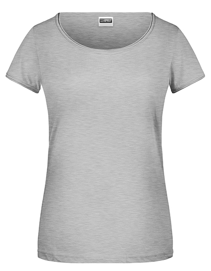 James & Nicholson Ladies'-T in Grey Heather