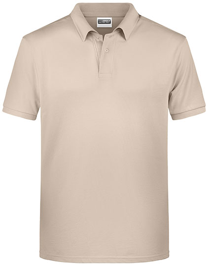James & Nicholson Men's Basic Polo in Stone