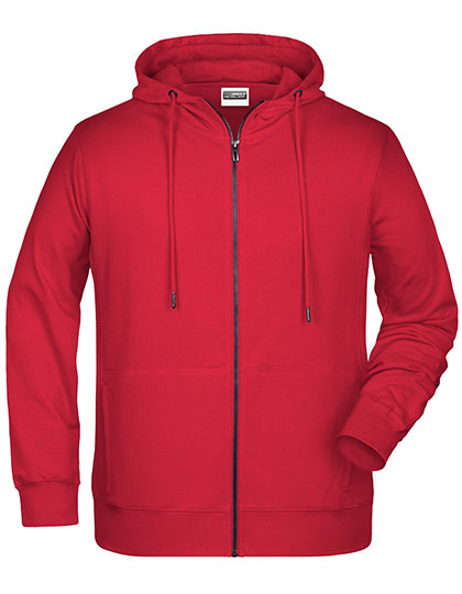 James & Nicholson Men's Zip-Hoody