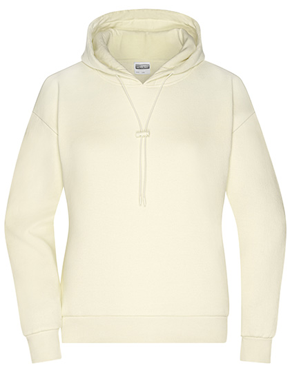 James & Nicholson Ladies' Lounge Hoody in Vanilla