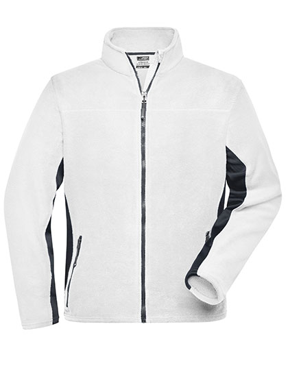 James & Nicholson Men's Workwear Fleece Jacket -STRONG-