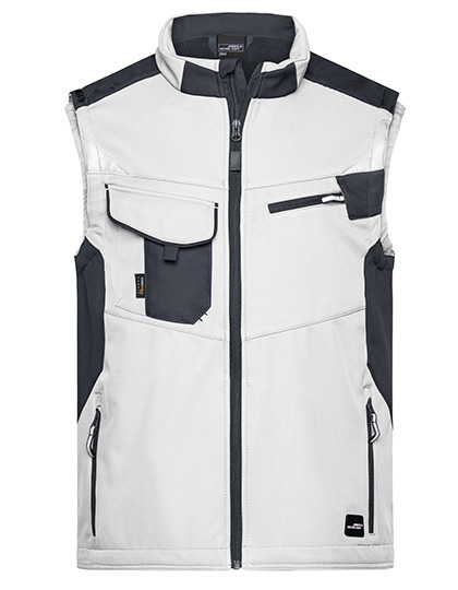 James & Nicholson Workwear Softshell Vest -STRONG-