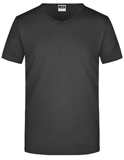 James & Nicholson Men's Slim Fit V-T