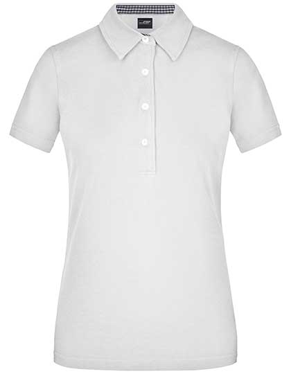 James & Nicholson Ladies' Plain Polo in White