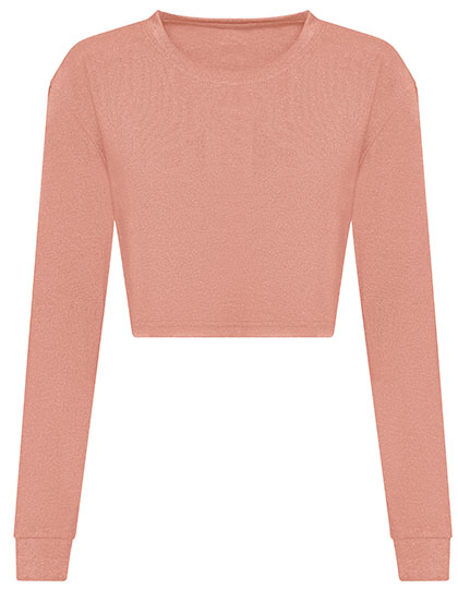 Just Ts Women's Long Sleeve Cropped T