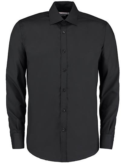 Men's Slim Fit Business Shirt Long Sleeve — besticken oder bedrucken lassen