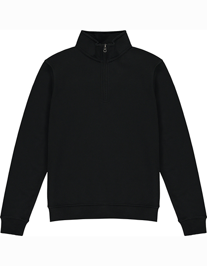 Regular Fit 1/4 Zip Sweatshirt — besticken oder bedrucken lassen