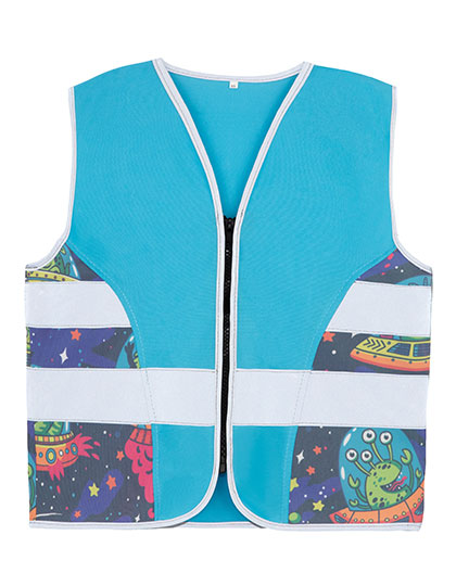 Children's Safety Vest Action Aerospace CO² Neutral — besticken oder bedrucken lassen