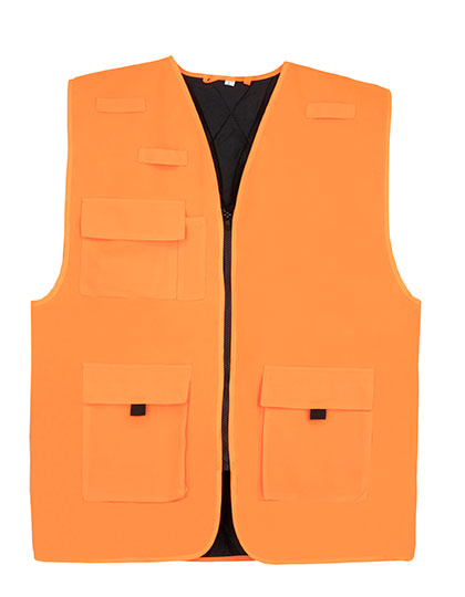 Padded Multifunctional Work Vest Kiel CO² Neutral — besticken oder bedrucken lassen