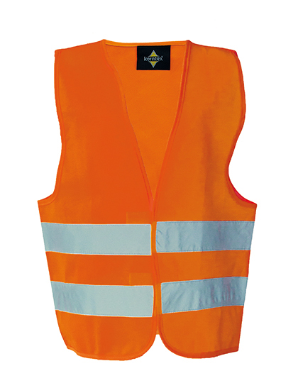 Kids' Hi-Vis Safety Vest Aarhus — besticken oder bedrucken lassen